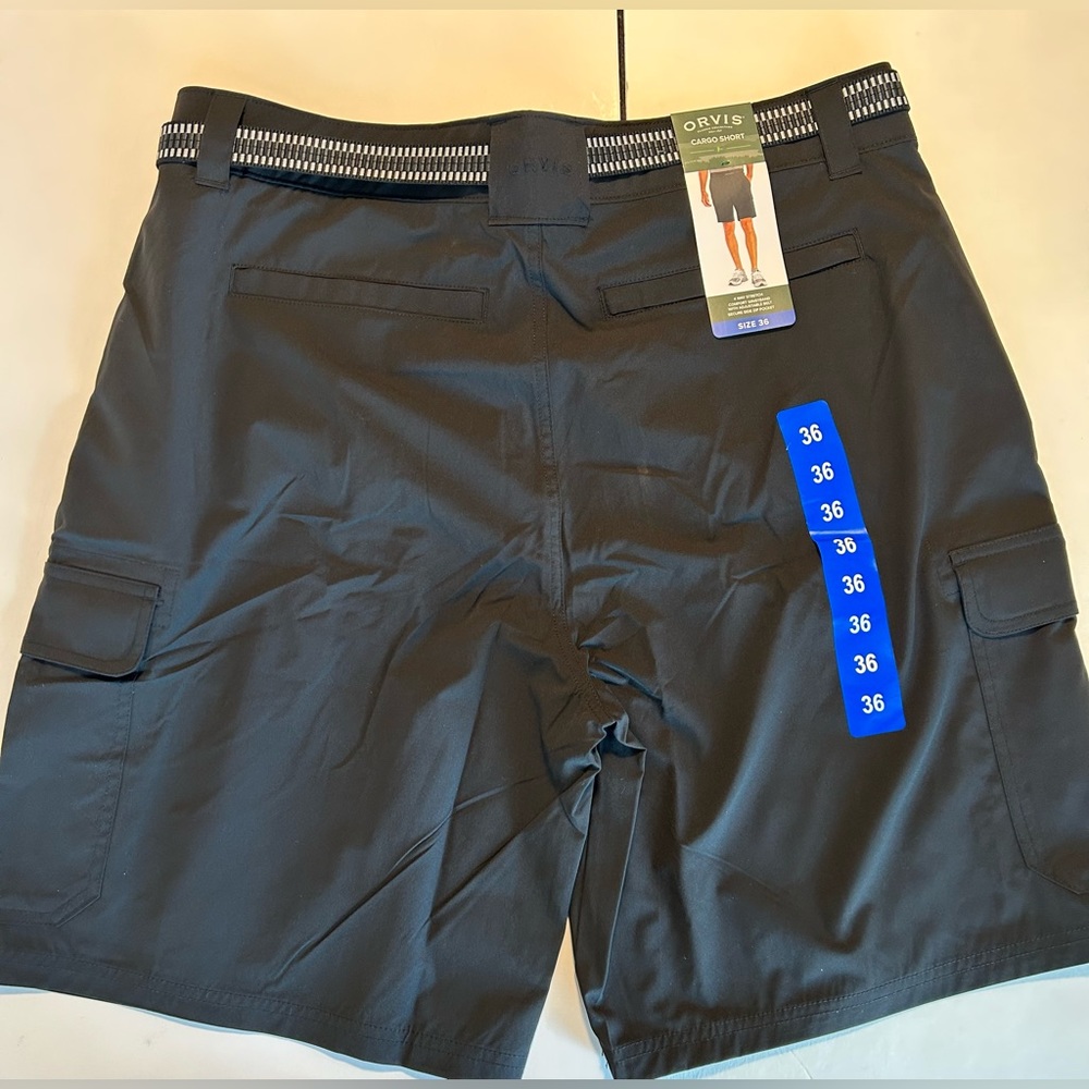 Orvis Mens Cargo Short Black